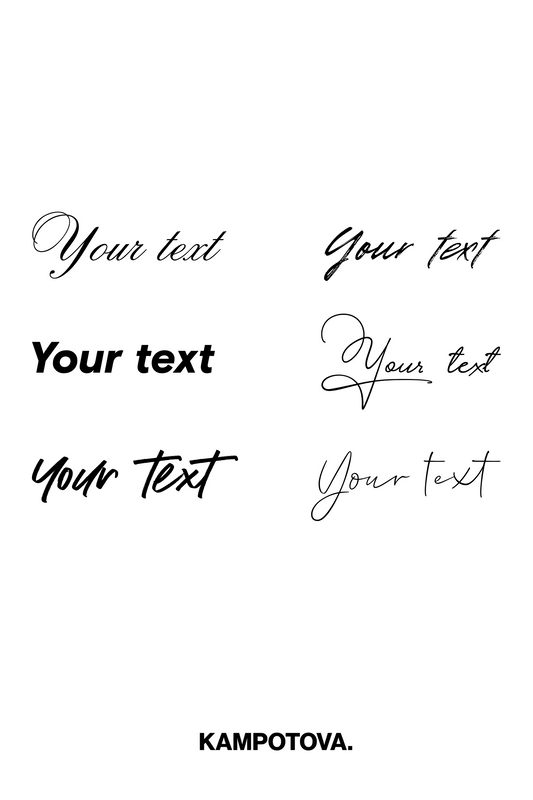 Персональна Вишивка на Грудях